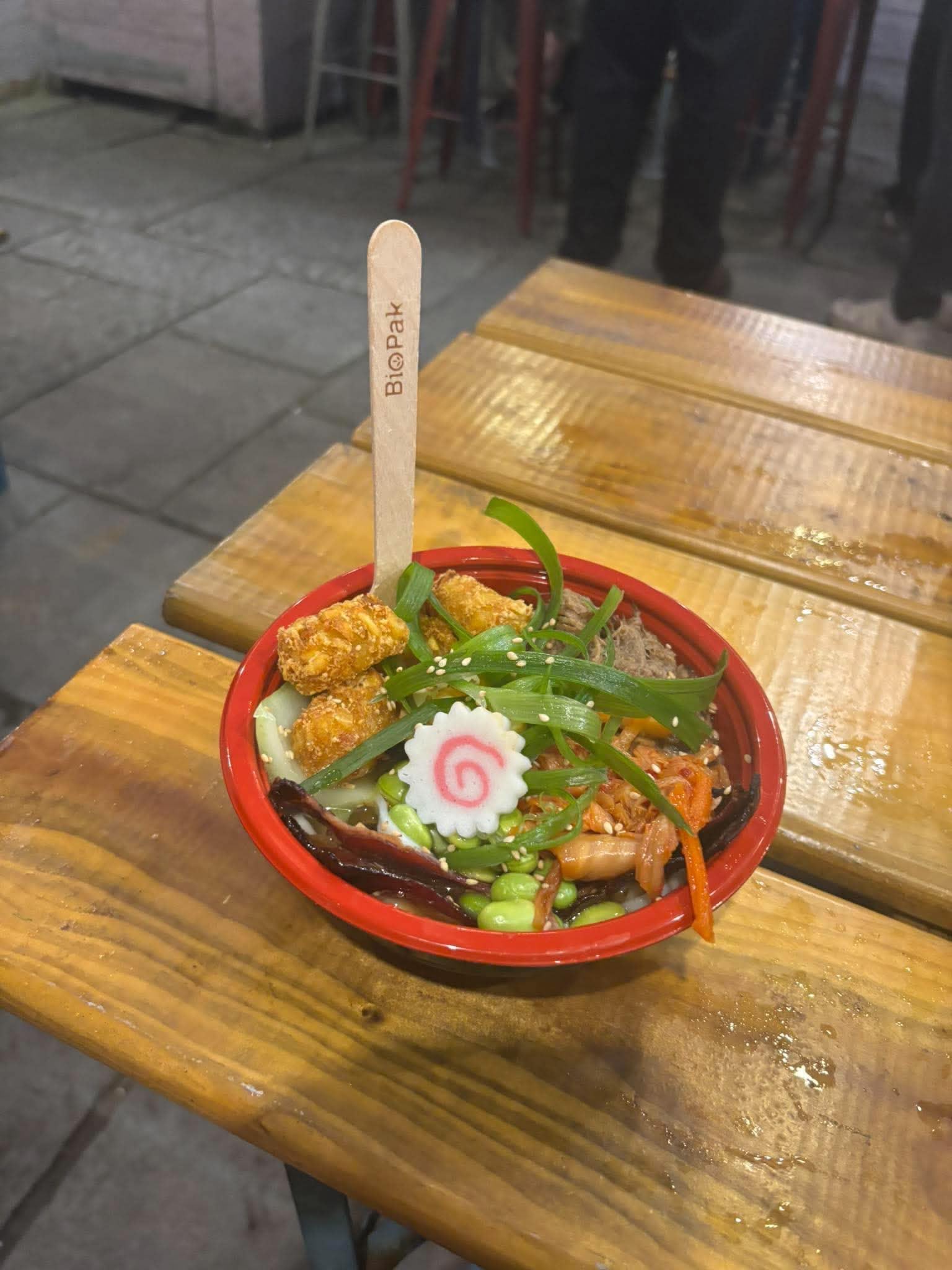Jefes ramen bowl — restaurant heat